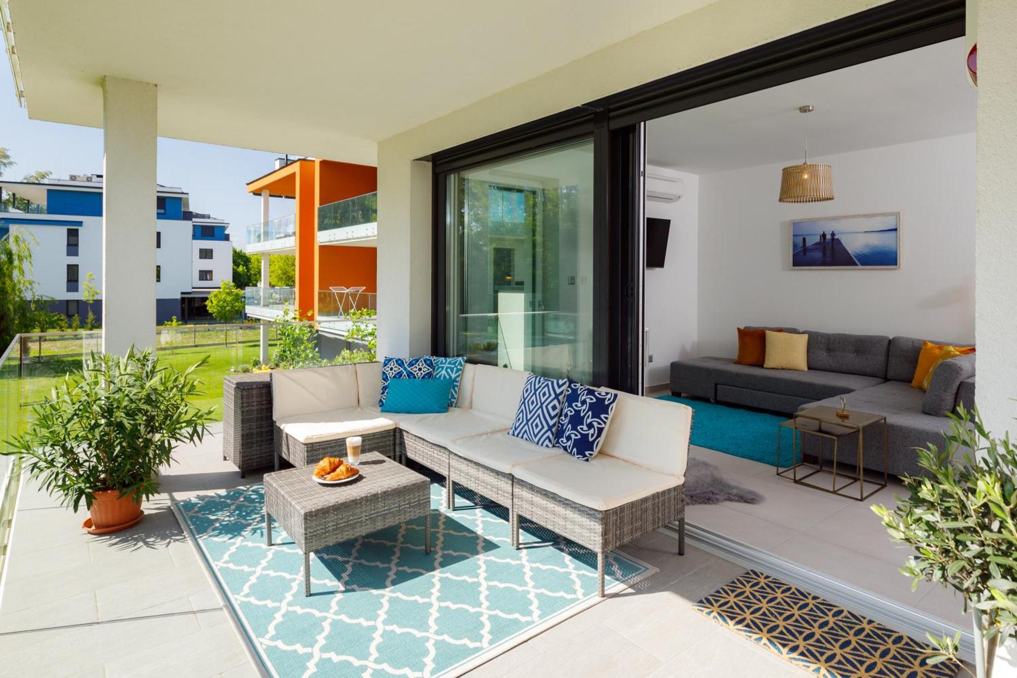 Blue4 Apartment Balatonfuzfo Exterior photo